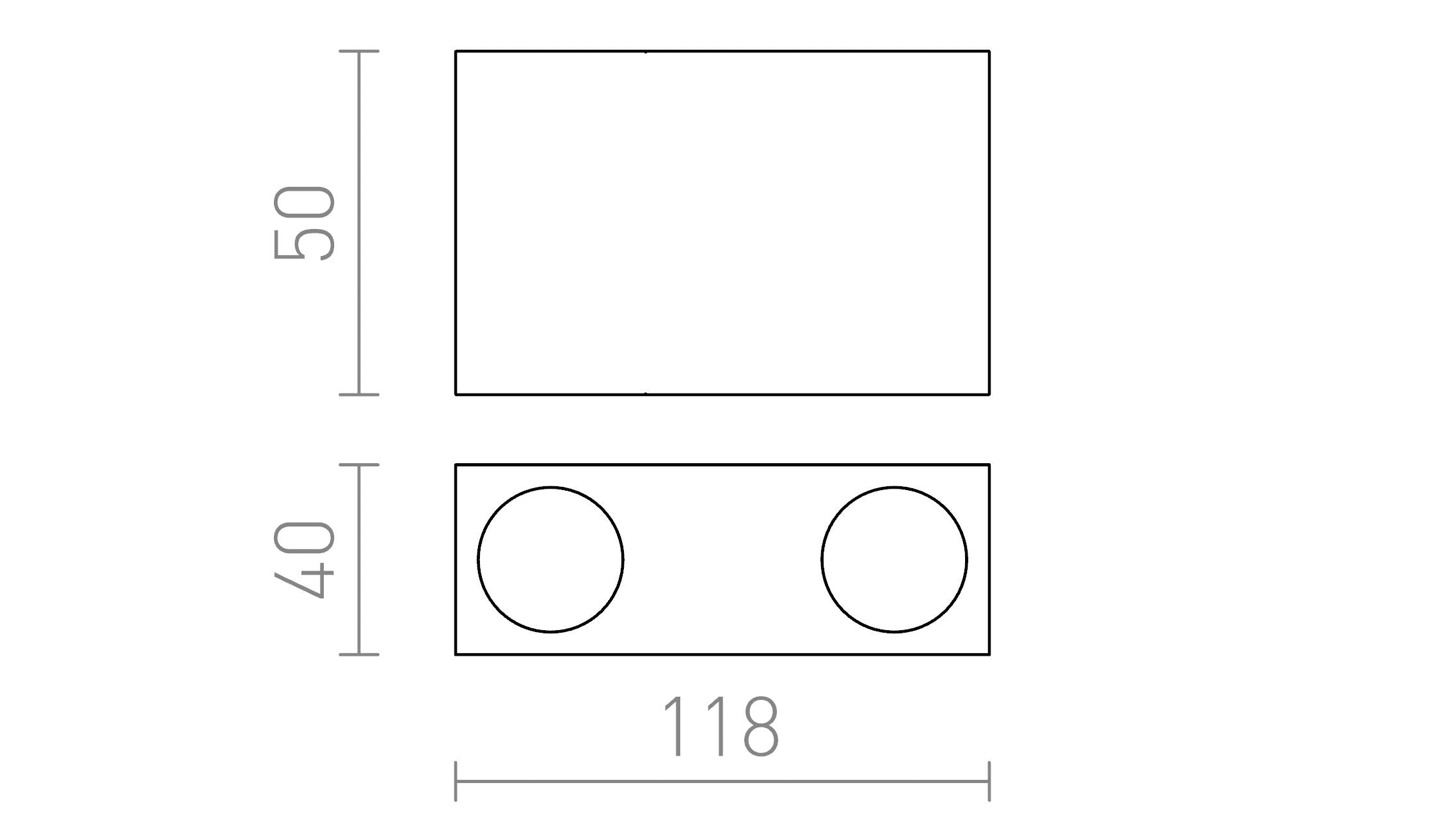 MARVEL II stropna - Product sketch