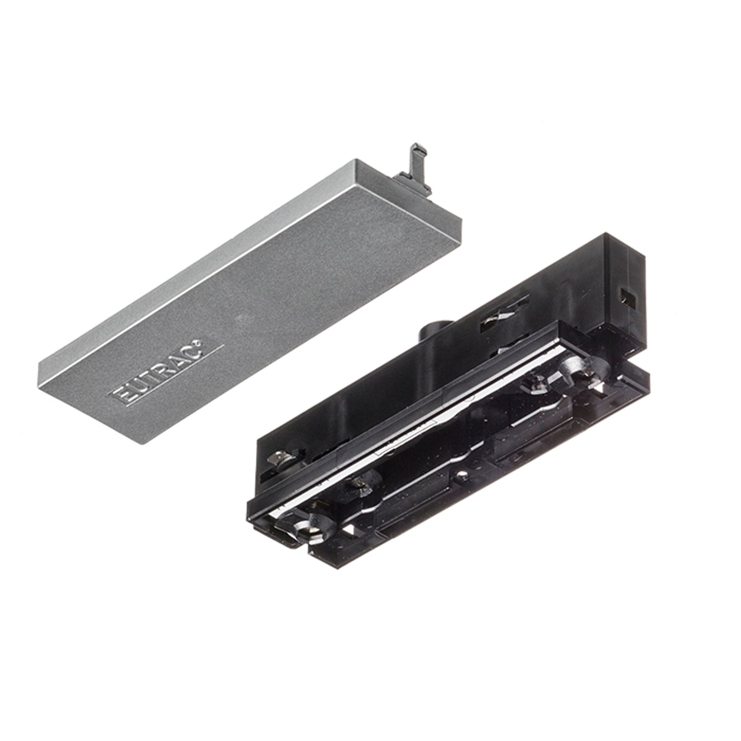 RENDL 3-circuit track system EUTRAC continuous power supply silver grey 230V R11348 1
