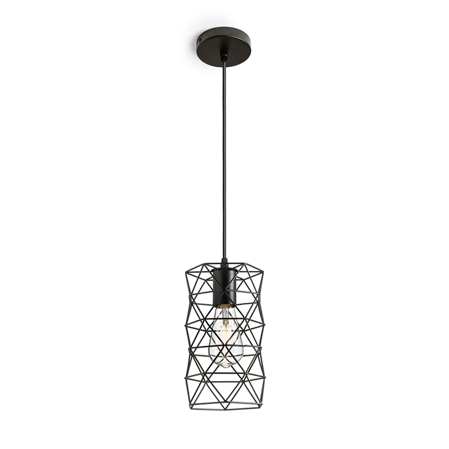 RENDL pendant lamp ILUSIA pendant black 230V LED E27 15W R13892 1