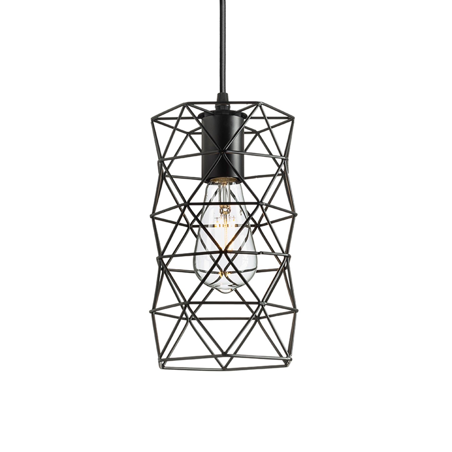 RENDL pendant lamp ILUSIA pendant black 230V LED E27 15W R13892 3