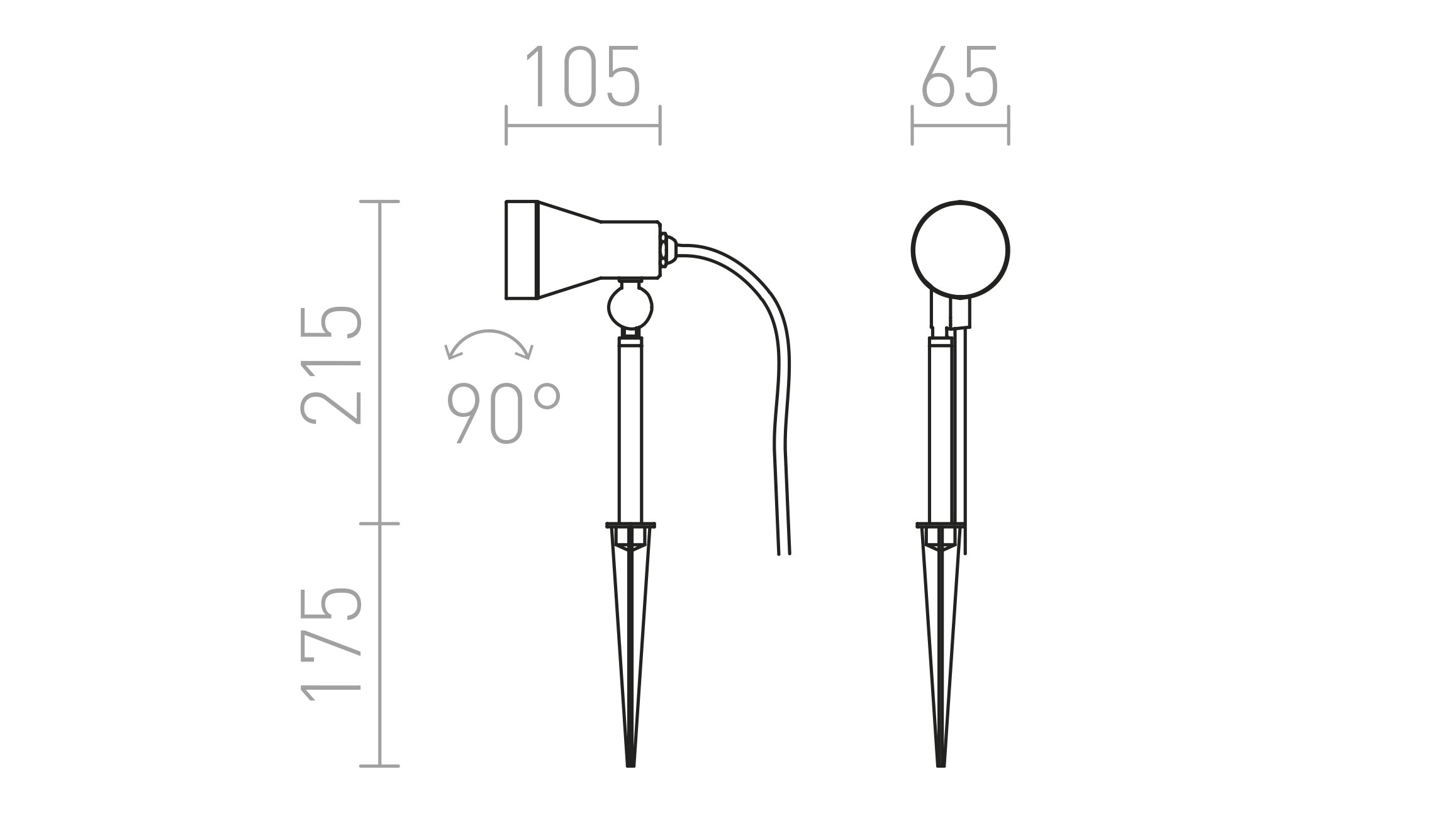 DIREZZA mit Stachel - Product sketch
