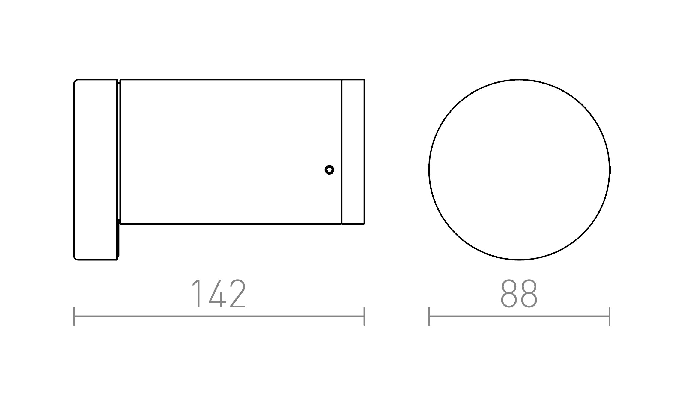 SONET Wandleuchte - Product sketch