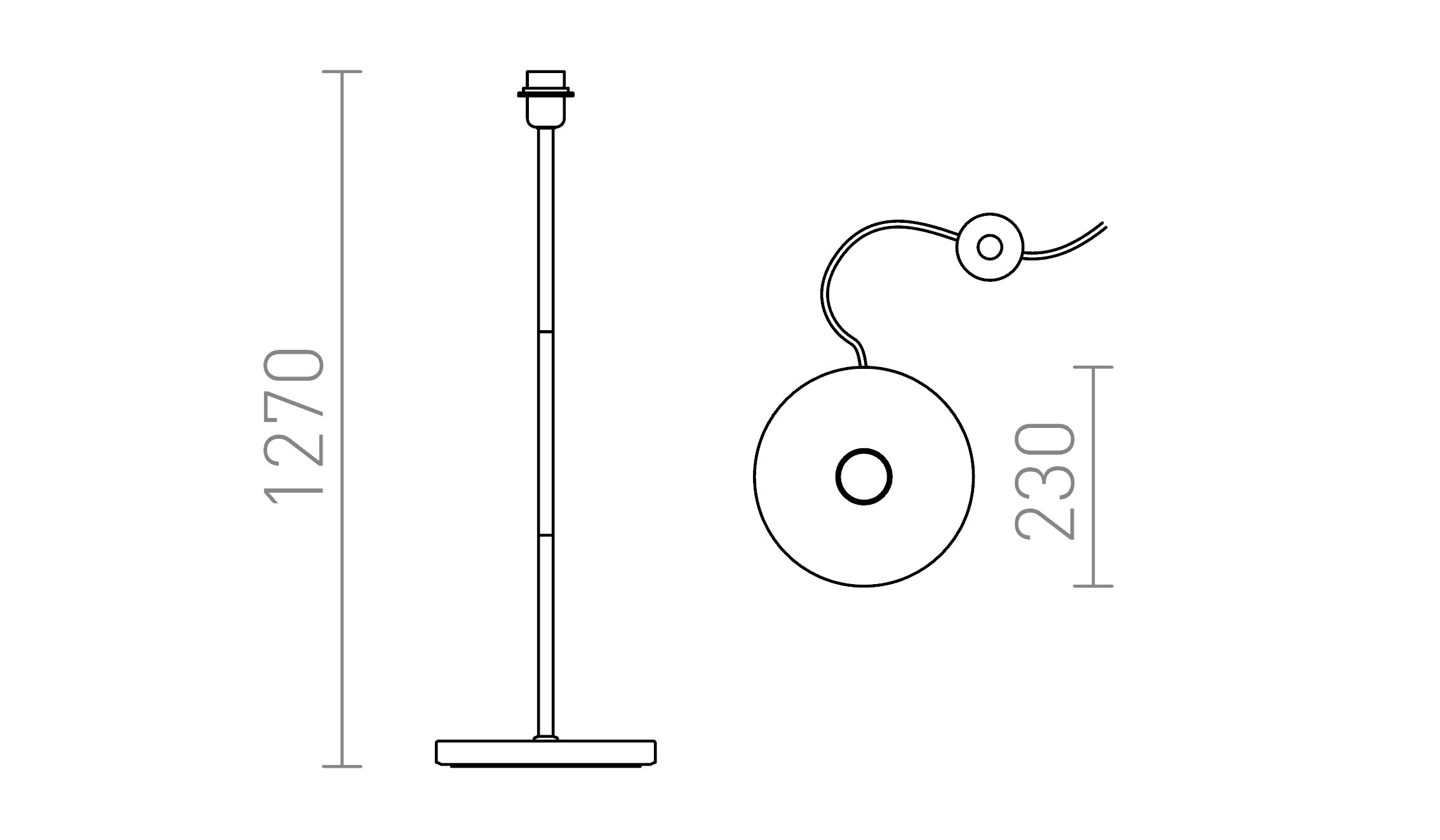 NYC STÄNDER - Product sketch