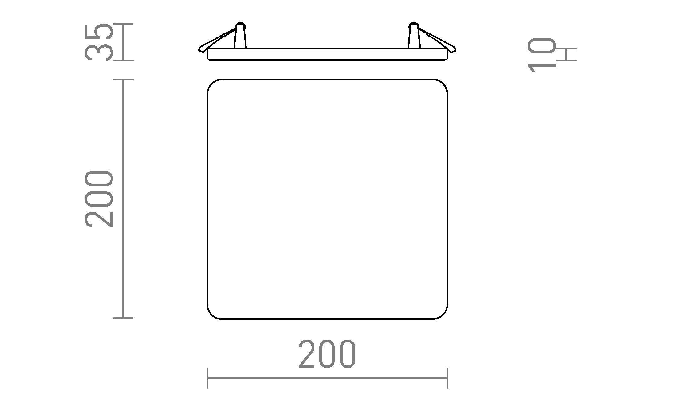 BJORK SQ 20 - Product sketch