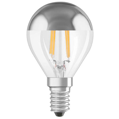 RENDL light source OSRAM TOP mini-ball  chrome 230V E14 LED EQ31 320°  2700K G13013 1