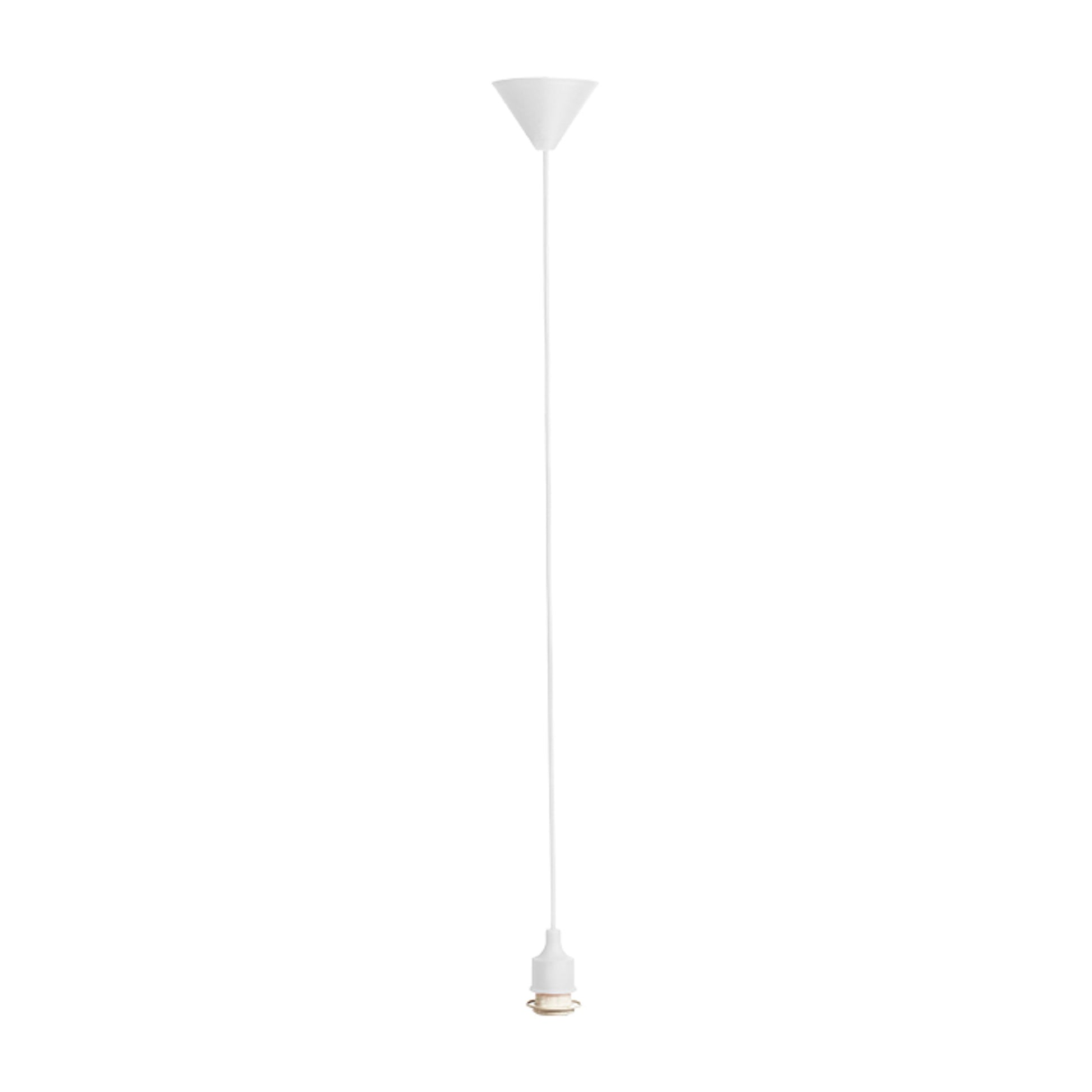 RENDL shades, shade bases, pendent sets LISA pendant set white  230V LED E27 15W R10624 1