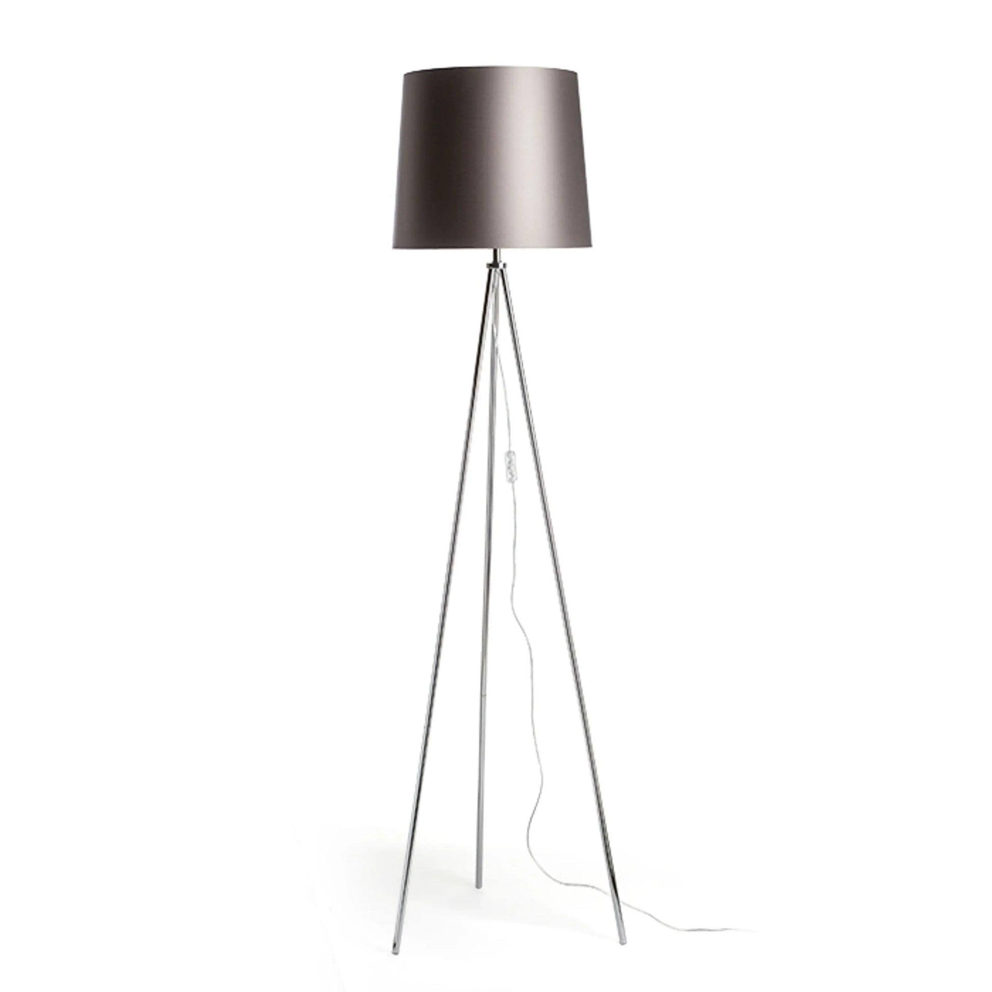 RENDL shades, shade bases, pendent sets CONNY 35/30 shade  Monaco dove gray/silver PVC  max. 23W R11592 8