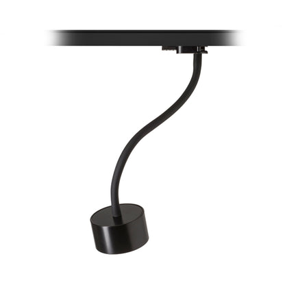 RENDL 3-circuit track system PIXIE on goose neck for 3-circuit tracks black 230V LED GX53 7W R11769 7
