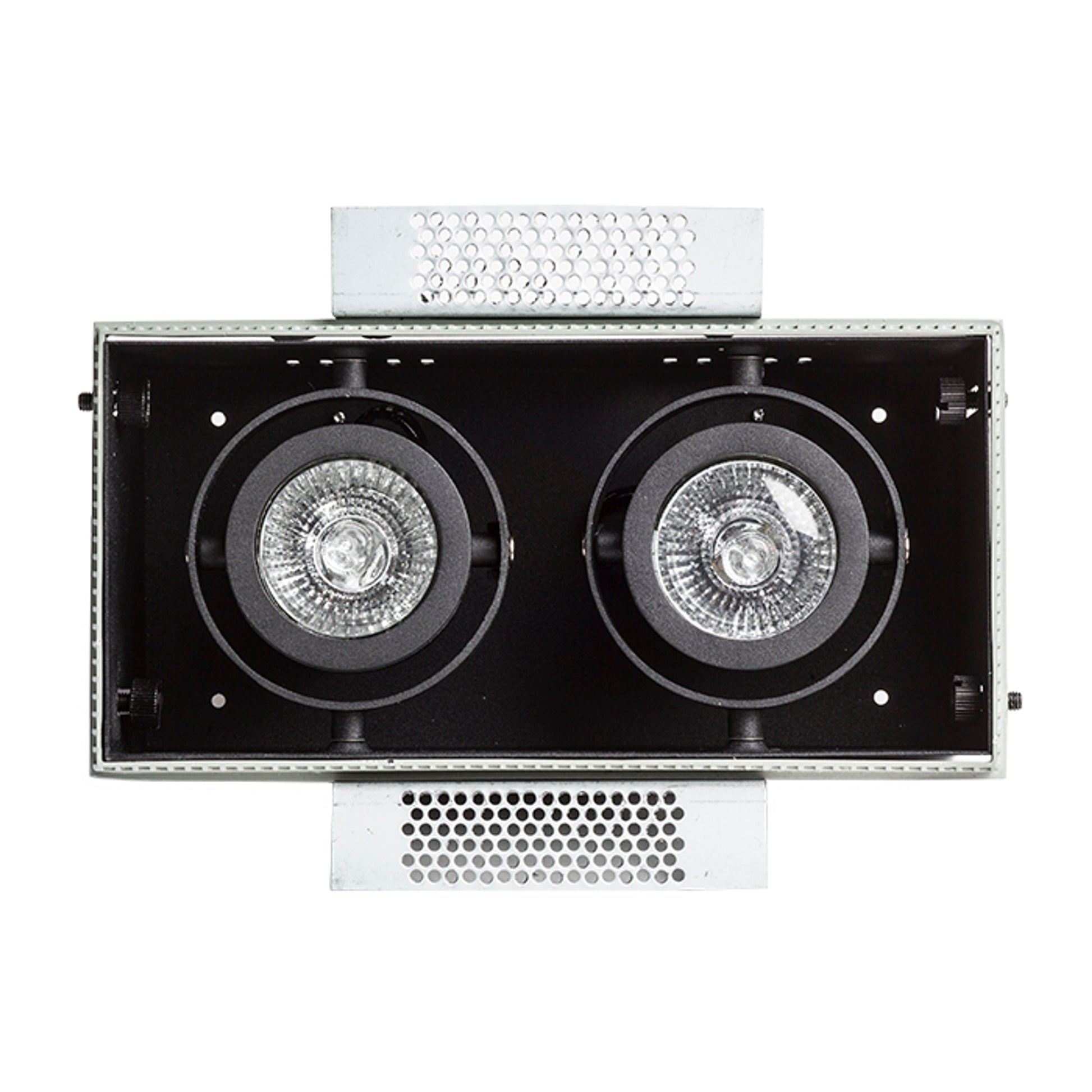 RENDL recessed light ELECTRA II  black  230V GU10 2x50W R12053 3