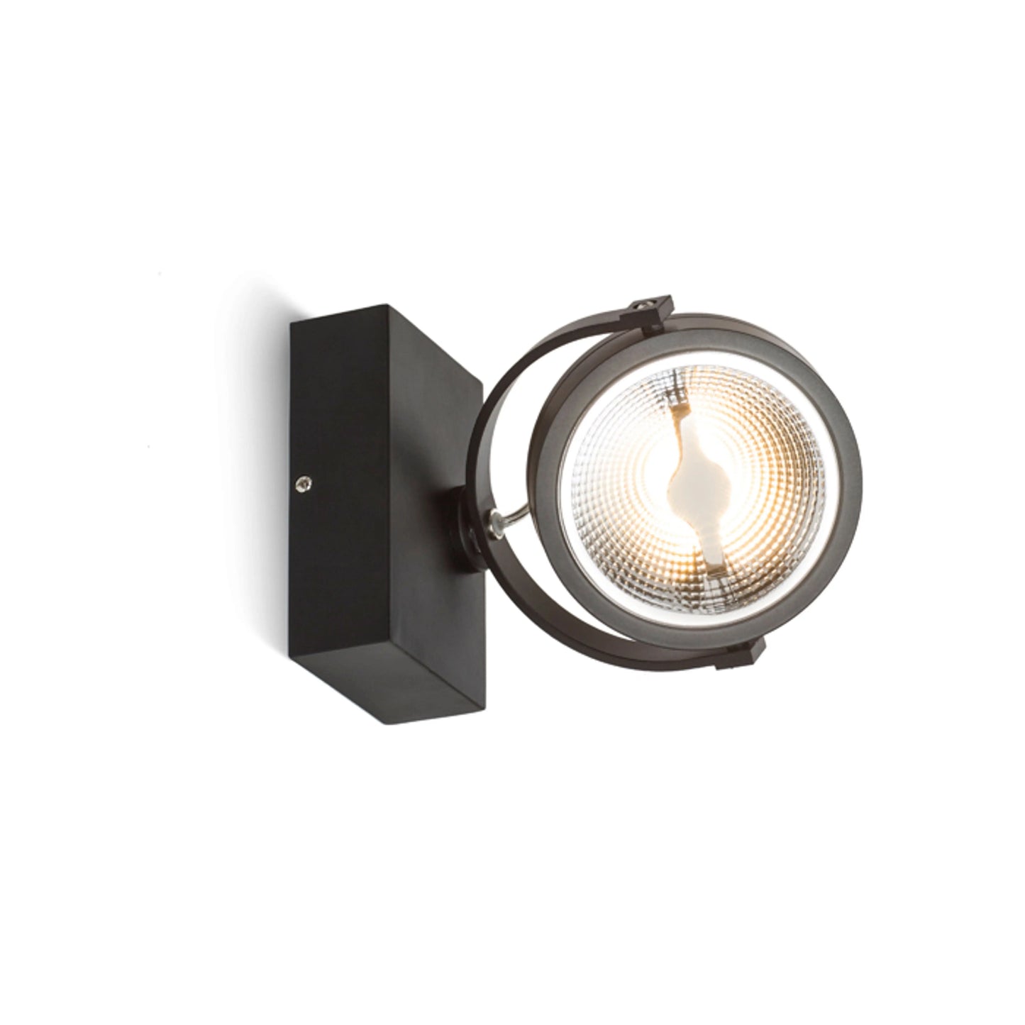 RENDL spotlight KELLY LED I wall black 230V LED 12W 24° 3000K R12333 2