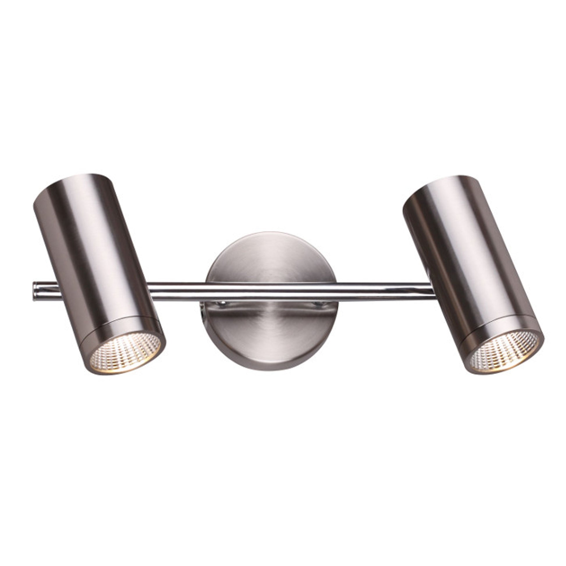 RENDL Outlet BOGARD II wall  matt nickel 230V LED 2x5W 40°  3000K R12504 1