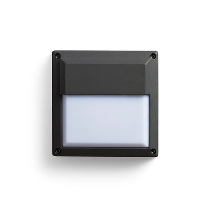 RENDL outdoor lamp DELTA 145 wall anthracite grey  230V GX53 9W IP54 R12565 7