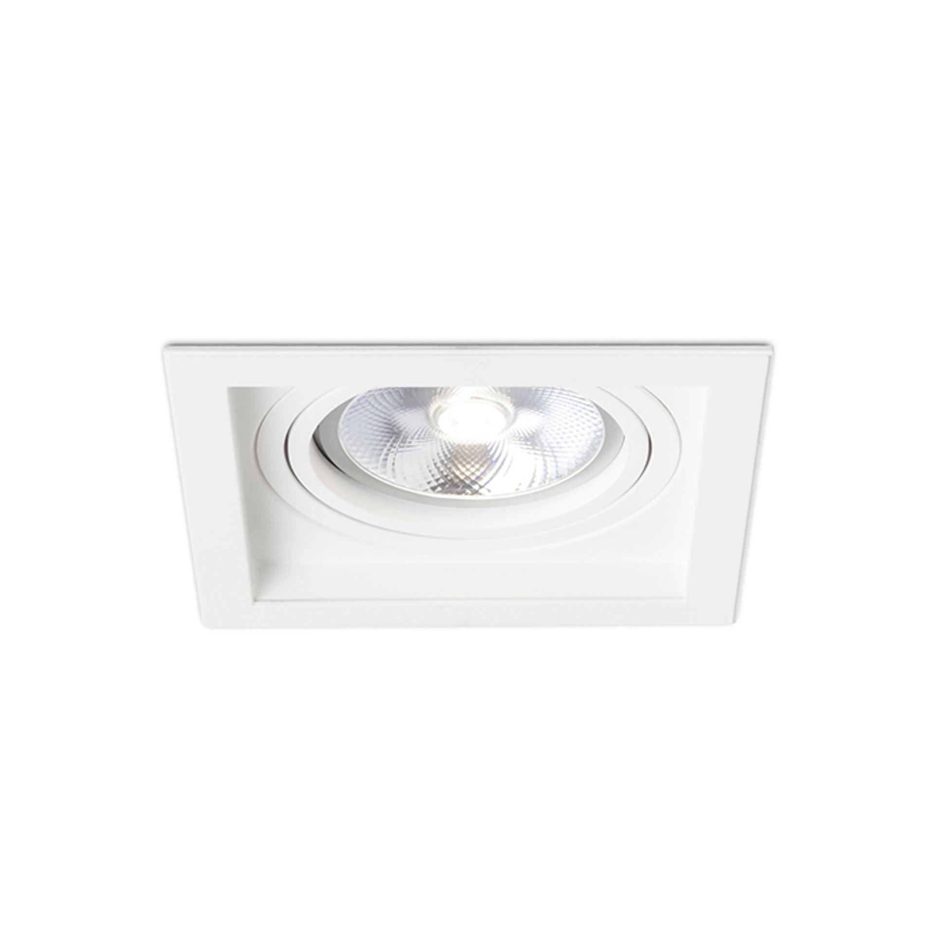 RENDL recessed light GRANADA SQ  white  230V LED G53 15W R12707 10