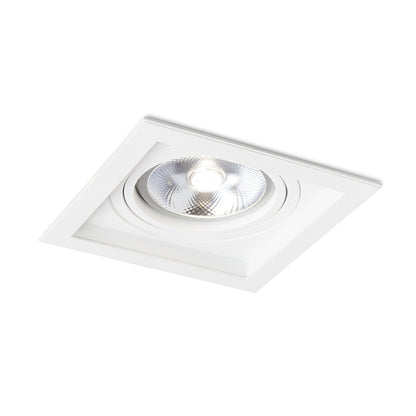 RENDL recessed light GRANADA SQ  white  230V LED G53 15W R12707 6