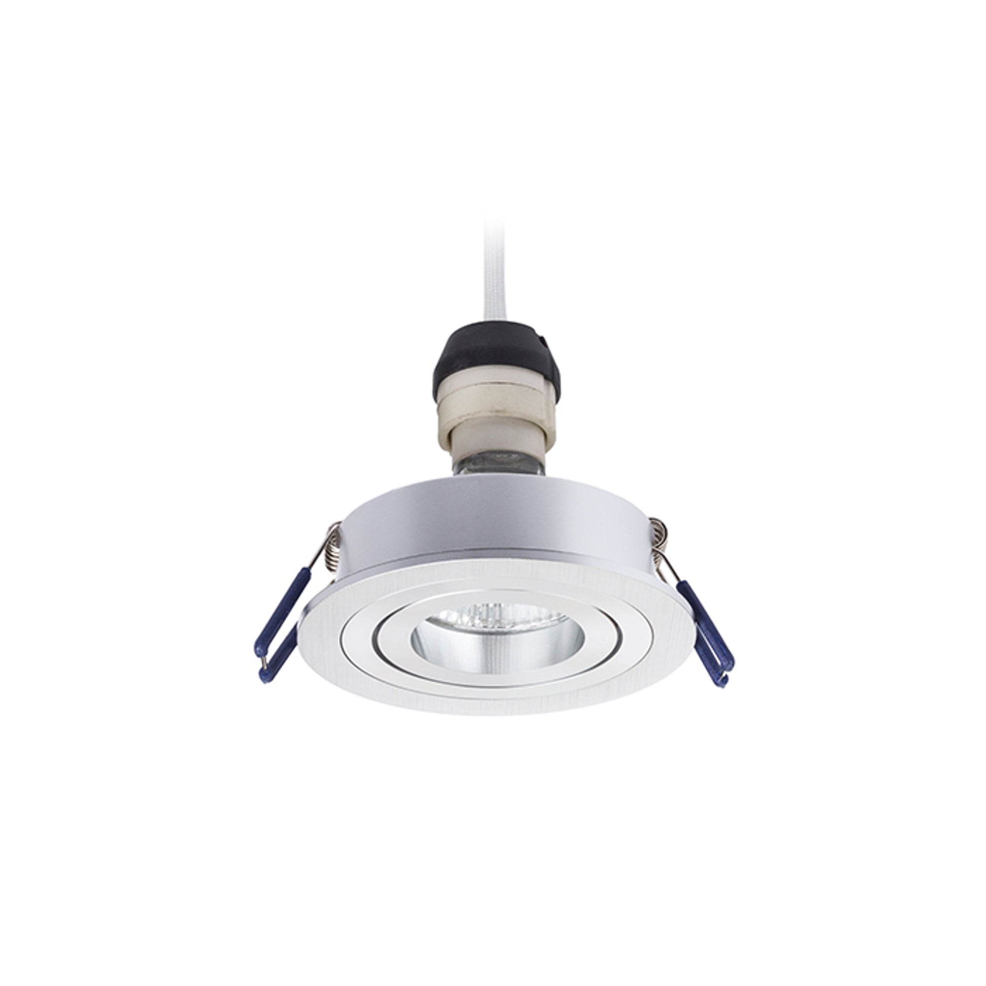 RENDL recessed light PASADENA GU10 R recessed  brushed aluminum 230V LED GU10 7W R12708 2