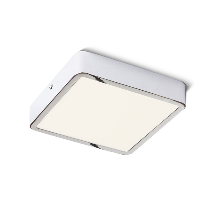 RENDL surface mounted lamp HUE SQ 17 ceiling  chrome 230V LED 18W  3000K R12812 1