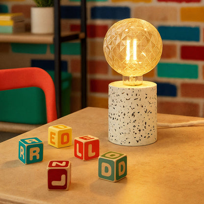 RENDL table lamp CAMINO table  terazzo decor 230V LED E27 15W R13293 2
