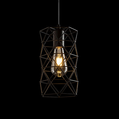 RENDL pendant lamp ILUSIA pendant black  230V LED E27 15W R13892 2