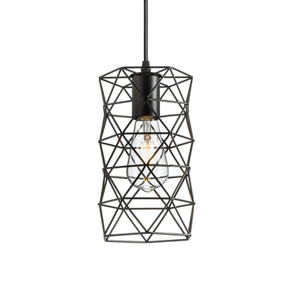 RENDL pendant lamp ILUSIA pendant black  230V LED E27 15W R13892 3