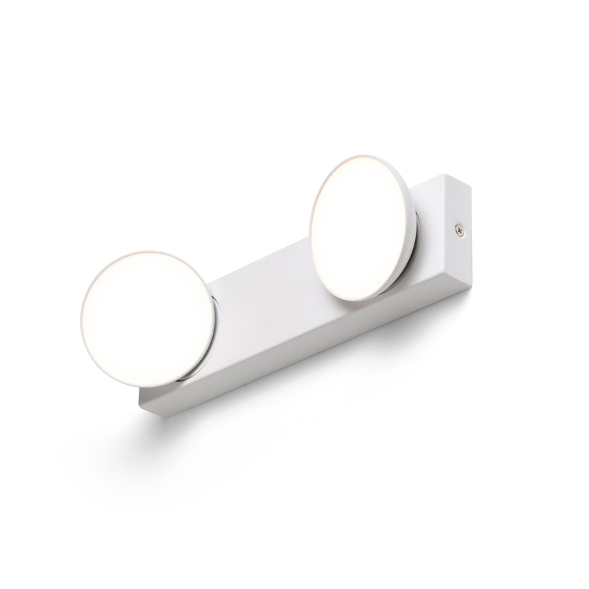 RENDL spotlight ELISEO II surface mounted white  230V LED 2x5W  3000K R13916 6