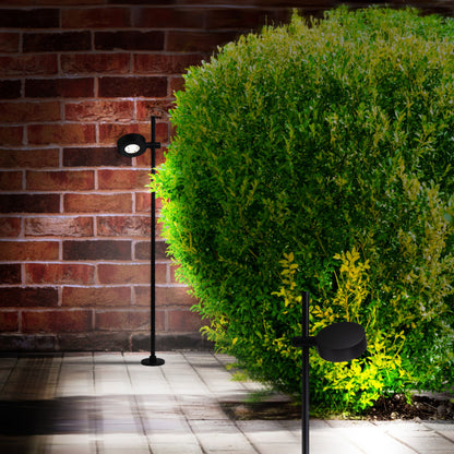 RENDL outdoor lamp KATONA floor / on spike black  230V LED 7W 70° IP54  3000K R14196 11