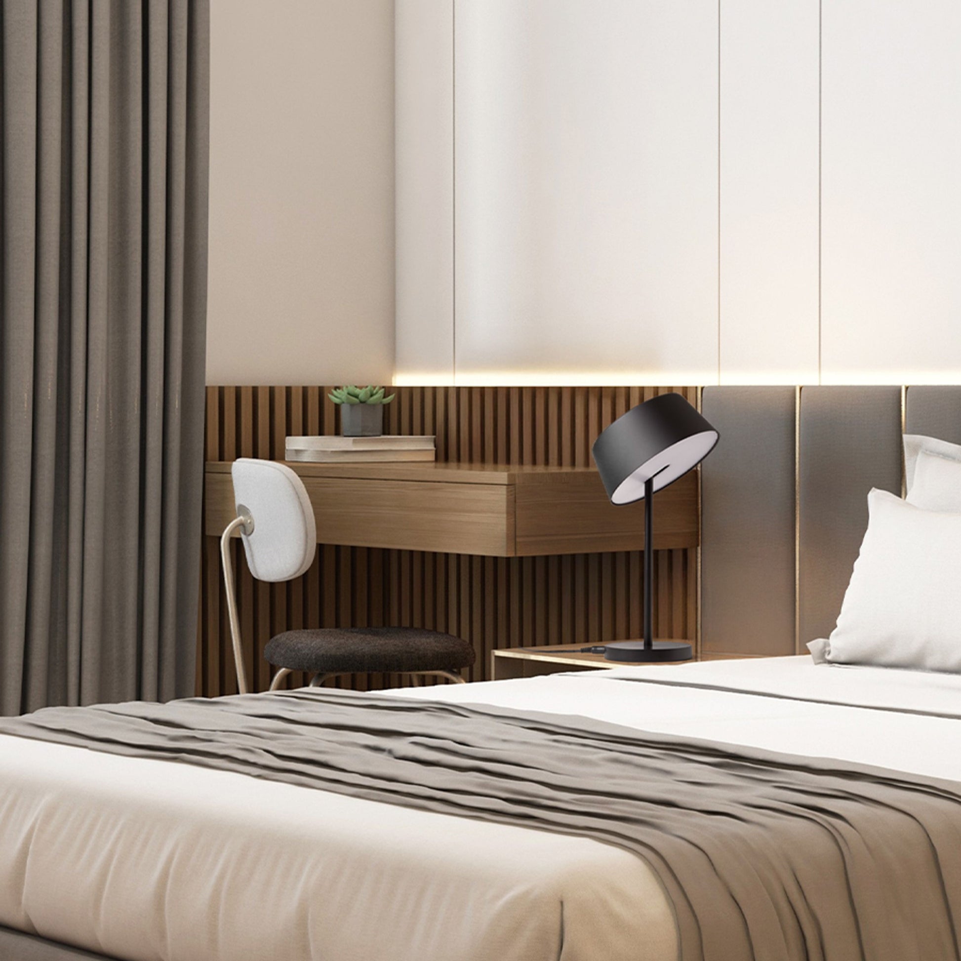 RENDL table lamp PRAHA DIMM table black 230V LED 5W 100° 3000K R14287 6