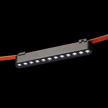 RENDL Ultra-thin track system OXANA 22 for the VEGA/WAVE system black  24= LED 12W 24°  3000K 4000K 6500K R14324 8