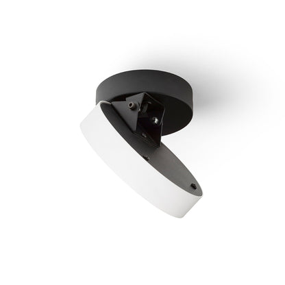 RENDL spotlight ARETHA surface mounted white/black  230V LED 12W  3000K R14421 5